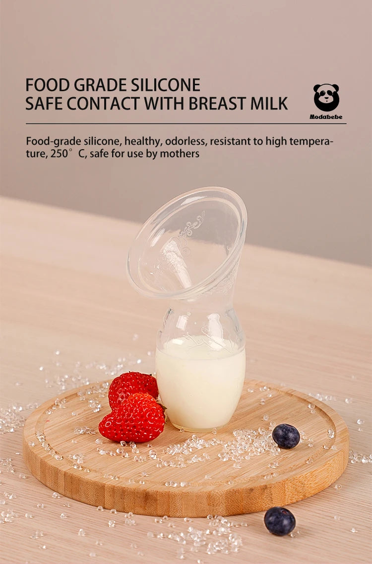 Food-Grade Silicone Breast Milk Collector – Non-Toxic & Comfortable