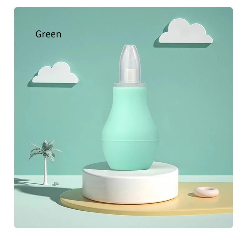 Soft Baby Nose Cleaner – Food-Grade Silicone, No Backflow