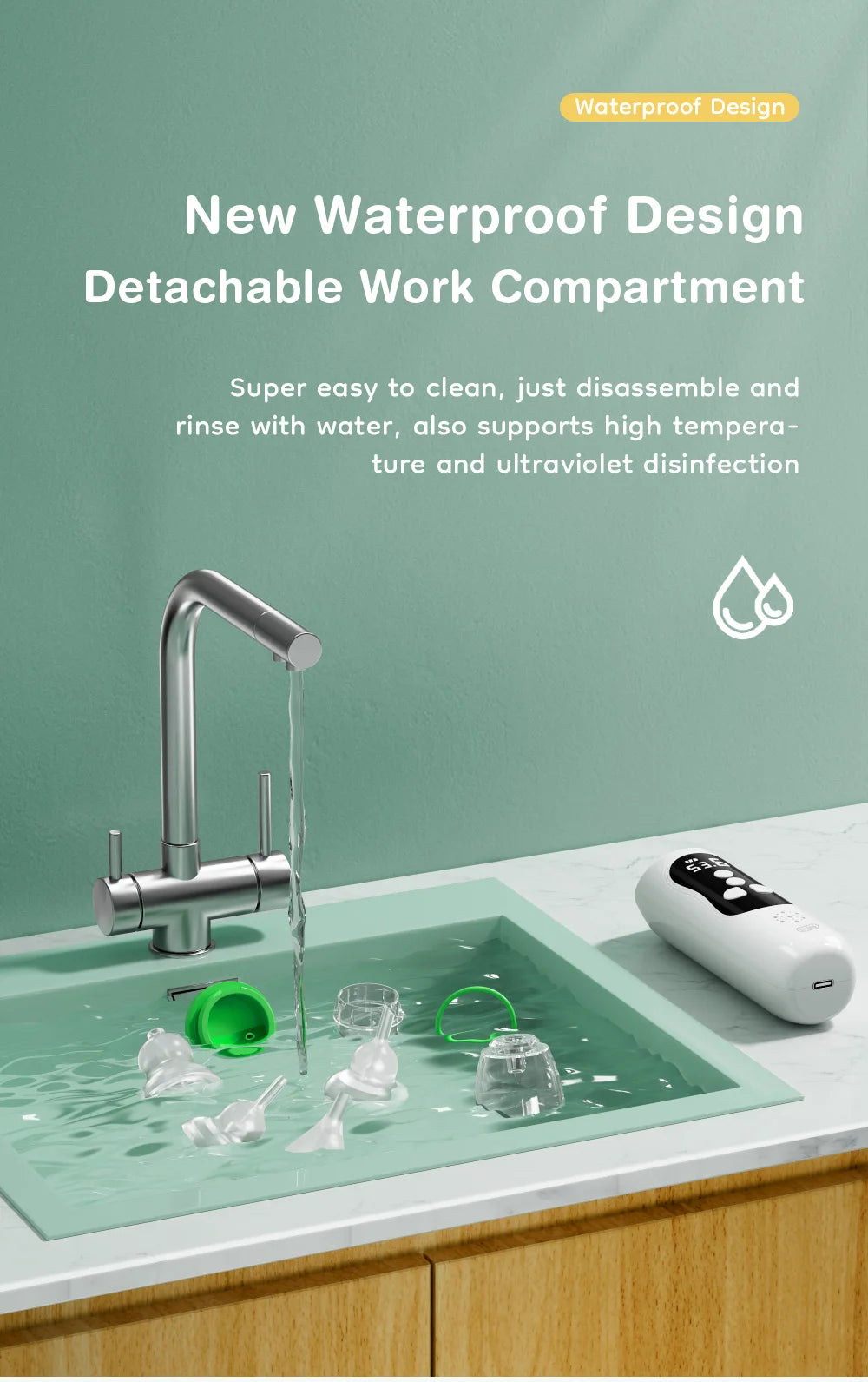 Electric Baby Nasal Aspirator – Safe, Silent Nose Cleaner for Newborns & Infants (Models U94 & U90)