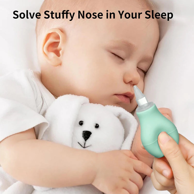 Soft Baby Nose Cleaner – Food-Grade Silicone, No Backflow