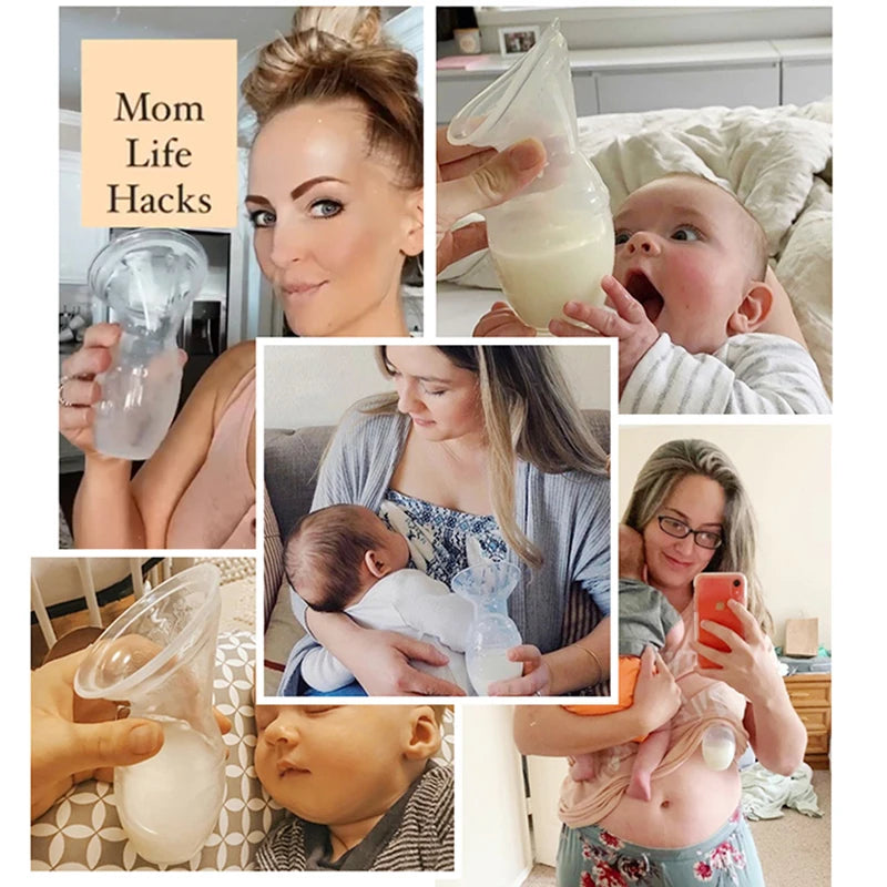 Food-Grade Silicone Breast Milk Collector – Non-Toxic & Comfortable