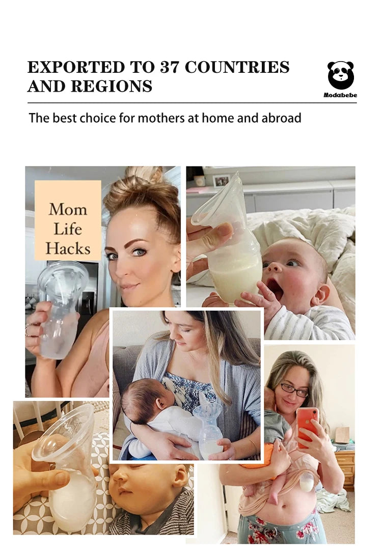 Food-Grade Silicone Breast Milk Collector – Non-Toxic & Comfortable