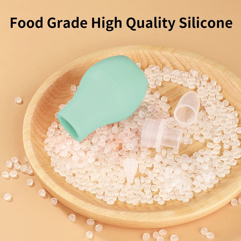 Soft Baby Nose Cleaner – Food-Grade Silicone, No Backflow